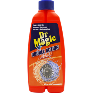 Dr Magic Double Action Drain Foamer Pipe & Sink Unblocker – 500ml