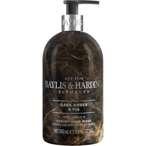 Baylis & Harding Elements Dark Amber & Fig Håndsæbe - 500 ml