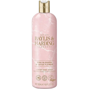 Baylis & Harding Elements Pink Blossom & Lotus Flower Luksus Body Wash - 500 ml
