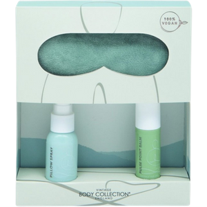 Body Collection England Pudespray & Pulse Point Balm Vintage Relax Gavesæt