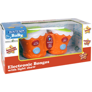 Bontempi Baby Elektroniske Bongotrommer med Lysshow