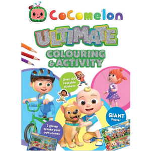 Cocomelon Ultimativ Farve- og Aktivitetsbog