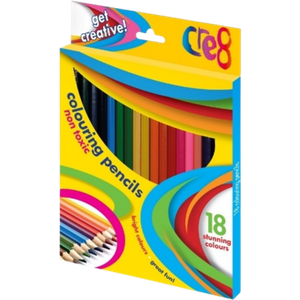 Cre8 Non-Toxic Colouring Pencils