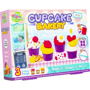 Dough Tastic Cupcake Bakery Playset – 3 stk