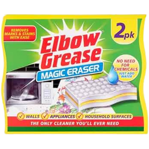 Elbow Grease Magic Eraser Cleaning Sponge - 2 stk