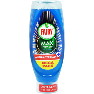 Fairy Max Power Anti-Bacterial Eucalyptus Dishwashing Liquid – 730ml