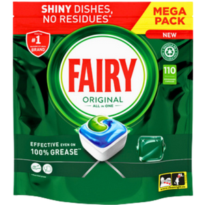 Fairy Original All-in-One Opvasketabs til Opvaskemaskine – 110 stk