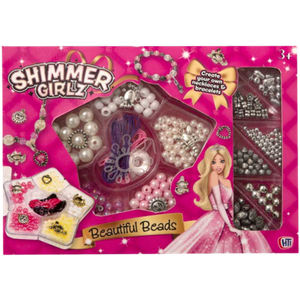 Shimmer Girlz Beautiful Beads Jewellery Kit Assorted