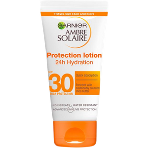 Garnier Ambre Solaire 24H Hydration SPF 30 Solbeskyttelse Lotion - 50 ml