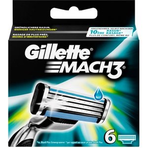 Gillette Mach3 - 6 pak
