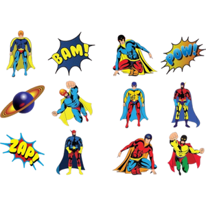 Henbrandt Fun Tattoos Super Hero Assorted – 6 stk