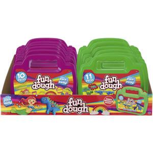 HTI Fun Dough Magical Dino & Unicorn Case Playset