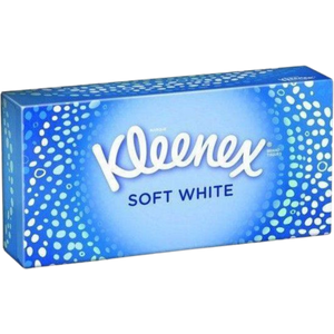 Kleenex Soft White Facial Tissues Box - 70 stk