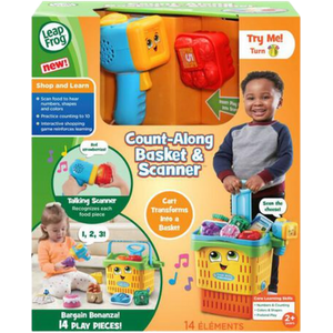 LeapFrog Count-Along Basket & Scanner Learning Toy