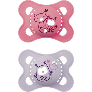 MAM Original Cat & Owl Design 2–6M Sut – 2 stk