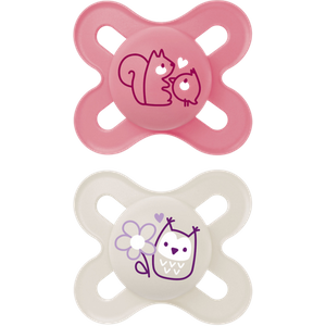 MAM Start Pink Design 0–2M Sut – 2 stk