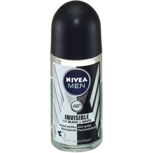 Nivea Invisible Black & White Power For Men Roll-On 50 ml