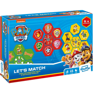 Paw Patrol Shuffle Let's Match Puzzle Game