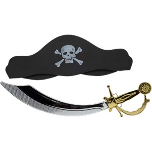 Pirates Hat and Sword Dress-Up Set