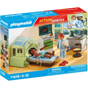 Playmobil Action Heroes MR-Scanner med Patient Legesæt
