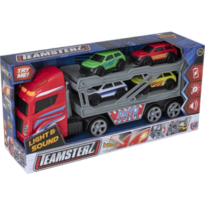 Teamsterz Light & Sound Biltransporter med 3 Biler