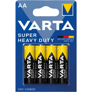Varta Super Heavy Duty Batterier AA – 4 stk