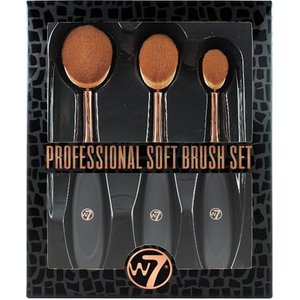 W7 3 Piece Professional Soft Børste Sæt