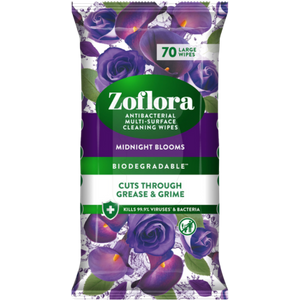 Zoflora Antibacterial Multi Surface Renseservietter - 70 stk