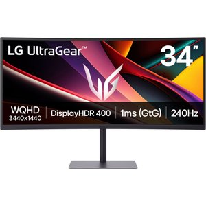 LG 34G630A-B computer monitor 86.4 cm (34") 3440 x 1440 pixels Wide Quad HD LCD Black