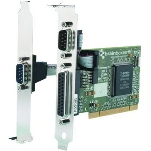 2 Port RS232 PCI Serial Card with LPT Printer Port UC-475 – High Performance Data Transfer Up to 115,200 Baud Rates
