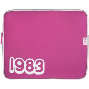 TARGUS TSS063EUP Laptop Skin/Sleeve ("1983" Pink Retro Design) for 15.4" Laptops