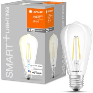 LEDVANCE SMART+ WiFi Classic Edison 60 5.5 Watt E27 Warm White Filament Bulb