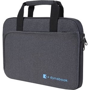 Toshiba Dynabook Laptop Universal Slim Zipper Case 11.6" 600D Polyester Grey