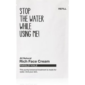 picture of Stop The Water All Natural Rich Face Cream Parsley Kale - Refill