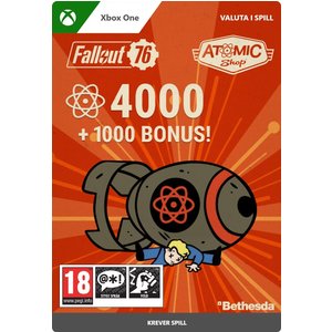 4000 (+1000 i bonus) Atoms - Fallout 76