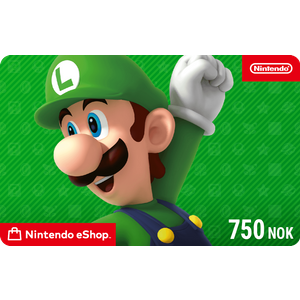 Nintendo eShop Card 750 kr | Nintendo Gavekort
