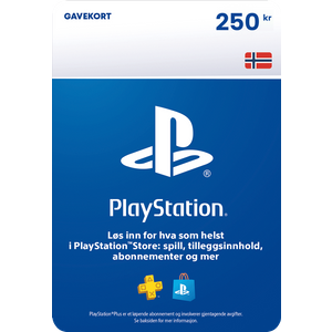 PlayStation Store-kort 250 kr