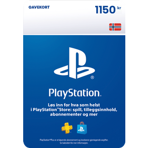 PlayStation Store gavekort 1150 kr