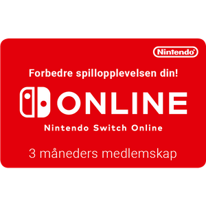 Nintendo Switch Online 3 måneder