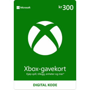 Xbox gavekort 300 kr