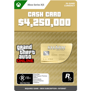 Whale Shark Card GTA Online (Xbox Series X|S)
