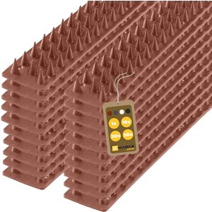 Plastikowe kolce Tosta przeciw ptakom 50 cm brązowe 20 szt.