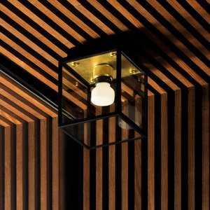 Buster + Punch Caged Wet Small IP44 brass
