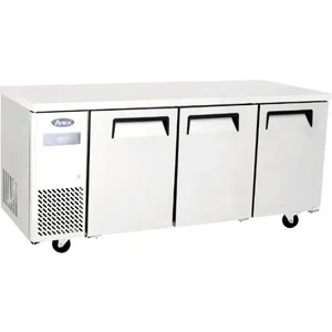 Atosa YPF9047GR Wide Three Door Undercounter Freezer 470ltrs
