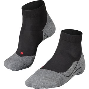 RU4 kurze Herren Laufsocken – Schwarz – 39-41