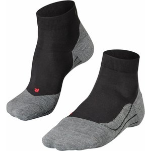 RU4 kurze Damen Laufsocken – Schwarz – 35-36