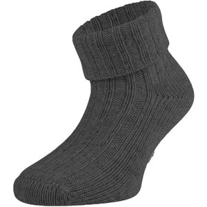 Babysocken aus biologischer Wolle – Anthrazit – 31-34