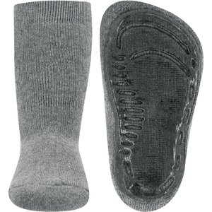 Antirutschsocken – Grau meliert – 35-38