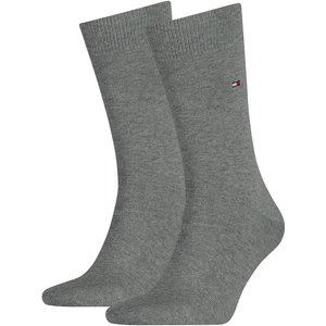 Klassische Herrensocken – Mittelgrau – 39-42