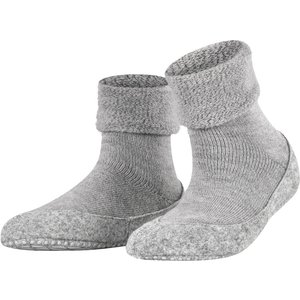 Cosyshoe Damen Hausschuhe – Hellgrau meliert – 41-42
